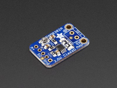 Adafruit Mono 2.5W Class D Audio Amplifier - PAM8302