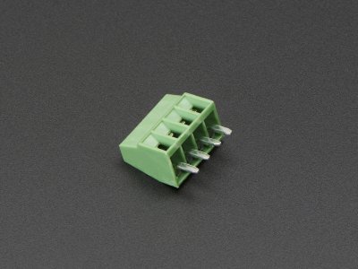 2.54mm/0.1" Pitch Terminal Block - 4-pin