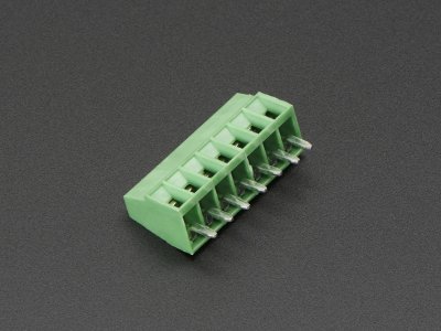 2.54mm/0.1" Pitch Terminal Block - 7-pin