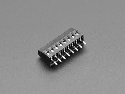 2.54mm/0.1" Pitch Terminal Block - 8-pin