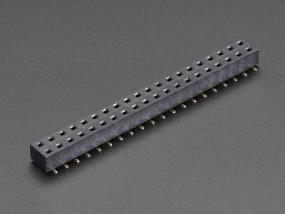 SMT GPIO Header for Raspberry Pi HAT - 2x20 Short Female Header