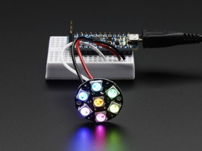 NeoPixel Jewel - 7 x 5050 RGB LED with Integrated Drivers