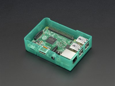 Pi Model B+ / Pi 2 / Pi 3 Case Base - Green