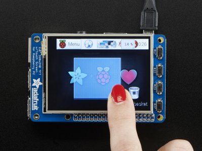 Pantalla PiTFT Plus Raspberry Pi 2.8" Tctil