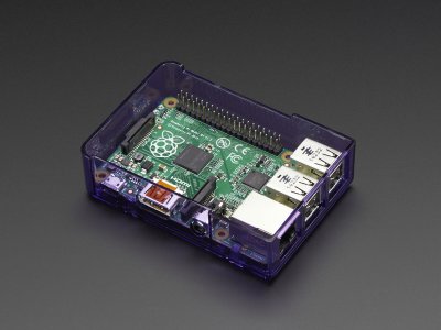 Pi Model B+ / Pi 2 / Pi 3 Case Base - Purple