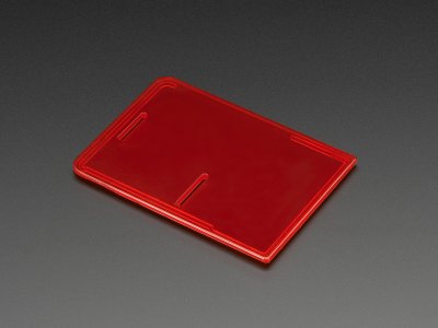 Raspberry Pi Model B+ / Pi 2 / Pi 3 Case Lid - Red