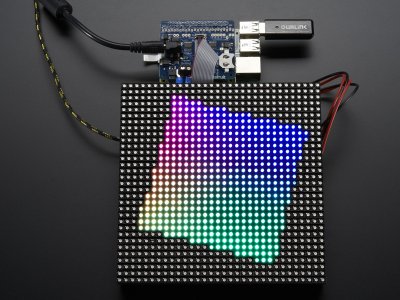 Adafruit RGB Matrix HAT + RTC for Raspberry Pi - Mini Kit