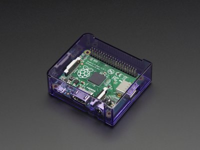 Pi Model A+ Case Base - Purple