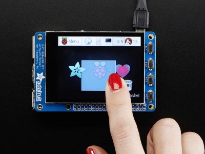 Adafruit PiTFT Plus 320x240 2.8" TFT + Capacitive Touchscreen