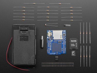 Light and temperature data-logger pack
