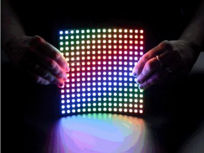 Flexible 16x16 NeoPixel RGB LED Matrix