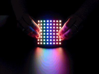 Flexible 8x8 NeoPixel RGB LED Matrix