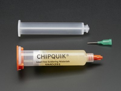 Chip Quik Tack Flux 10cc Syringe with Plunger and Tip