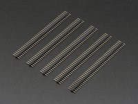 2mm Pitch 40-Pin Break-apart Male Headers - Pack of 5