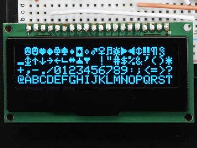 Monochrome 2.3" 128x32 OLED Graphic Display Module Kit