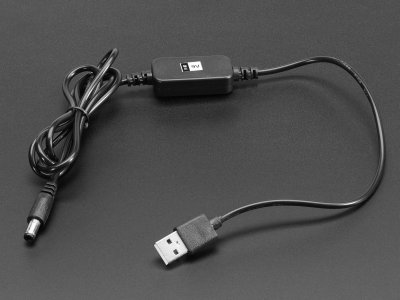 USB to 2.1mm DC Booster Cable - 9V