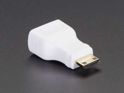 Mini HDMI Plug to Standard HDMI Jack Adapter