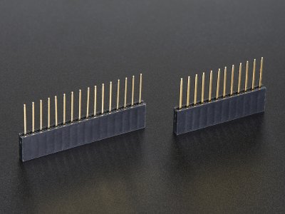 Feather Stacking Headers - 12-pin and 16-pin female headers