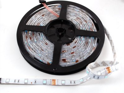 RGB LED weatherproof flexi-strip - 30 LED/m