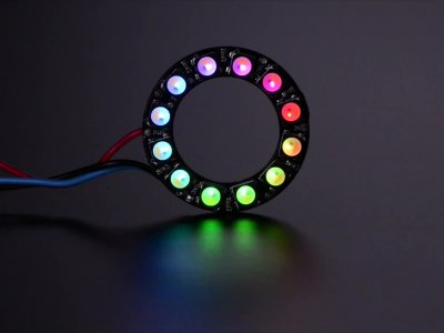 NeoPixel Ring - 12 x 5050 RGBW LEDs w/ Integrated Drivers