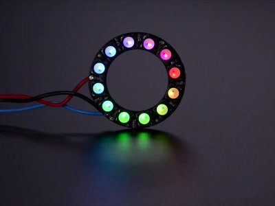 NeoPixel Ring - 12 x 5050 RGBW LEDs w/ Integrated Drivers