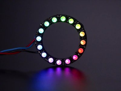 NeoPixel Ring - 16 x 5050 RGBW LEDs w/ Integrated Drivers