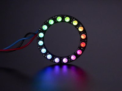 NeoPixel Ring - 16 x 5050 RGBW LEDs w/ Integrated Drivers