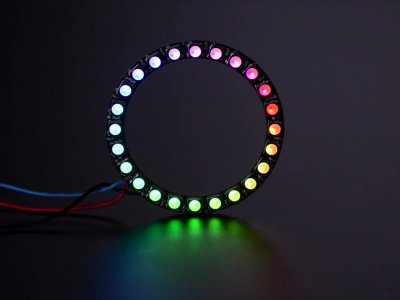 NeoPixel Ring - 24 x 5050 RGBW LEDs w/ Integrated Drivers