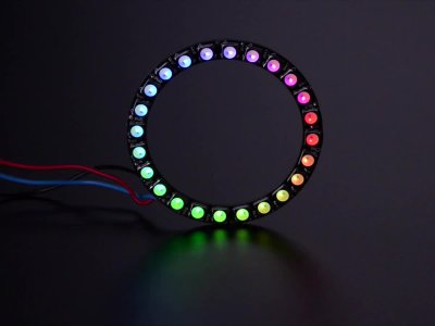 NeoPixel Ring - 24 x 5050 RGBW LEDs w/ Integrated Drivers