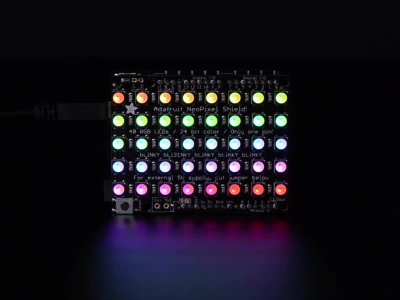 Adafruit NeoPixel Shield - 40 RGBW - Warm White