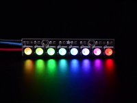 NeoPixel Stick - 8 x 5050 RGBW LEDs - Natural White ~4500K