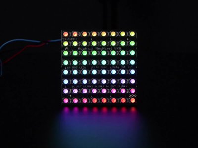 Adafruit NeoPixel NeoMatrix - 64 RGBW - Cool White