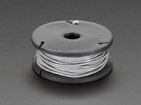 Solid-Core Wire Spool - 25ft - 22AWG - Gray