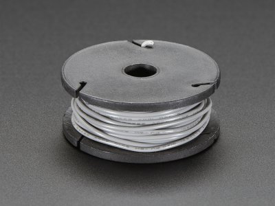 Stranded-Core Wire Spool - 25ft - 22AWG - Gray