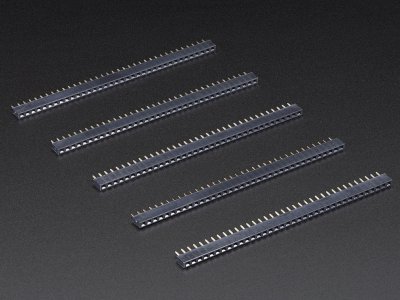 36-pin 0.1" Short Female Header - Pack of 5