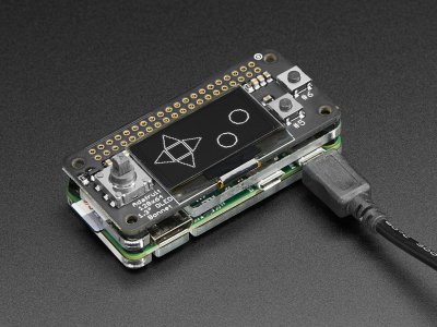 OLED Bonnet Pack for Raspberry Pi Zero - Includes Pi Zero W