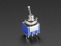 Mini Panel Mount DPDT Toggle Switch