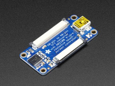 Adafruit TFT 50pin to 40pin + AR1100 Touchscreen Adapter