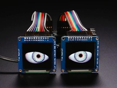 Adafruit Animated Eyes Bonnet for Raspberry Pi Mini Kit