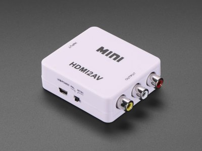 HDMI to RCA Audio and NTSC or PAL Video Adapter