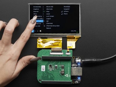4.3" LCD Capacitive Touchscreen Display Cape for BeagleBone