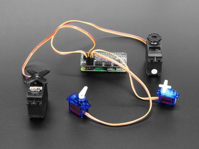 Adafruit 16-Channel PWM / Servo Bonnet for Raspberry Pi