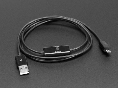 USB Micro B Cable with Data/Charge Sync Switch