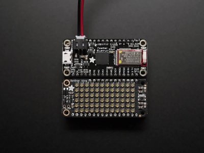 Adafruit DotStar FeatherWing - 6 x 12 RGB LEDs