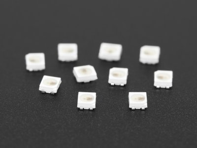 NeoPixel Nano 2427 RGB LEDs w/ Integrated Driver Chip - 10 Pack