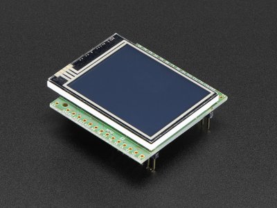 pyboard Color LCD Skin with Resistive Touch