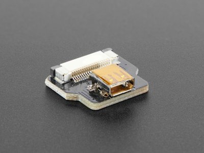 DIY HDMI Cable Parts - Straight Micro HDMI Socket Adapter