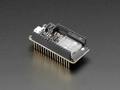 Assembled Adafruit HUZZAH32 ESP32 Feather Board