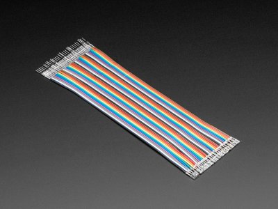 Premium Male/Female Raw Jumper Wires - 40 x 6"