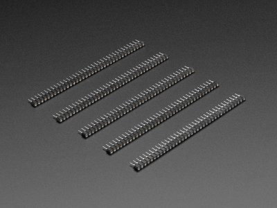 36-pin Swiss Female Socket Headers - Pack of 5